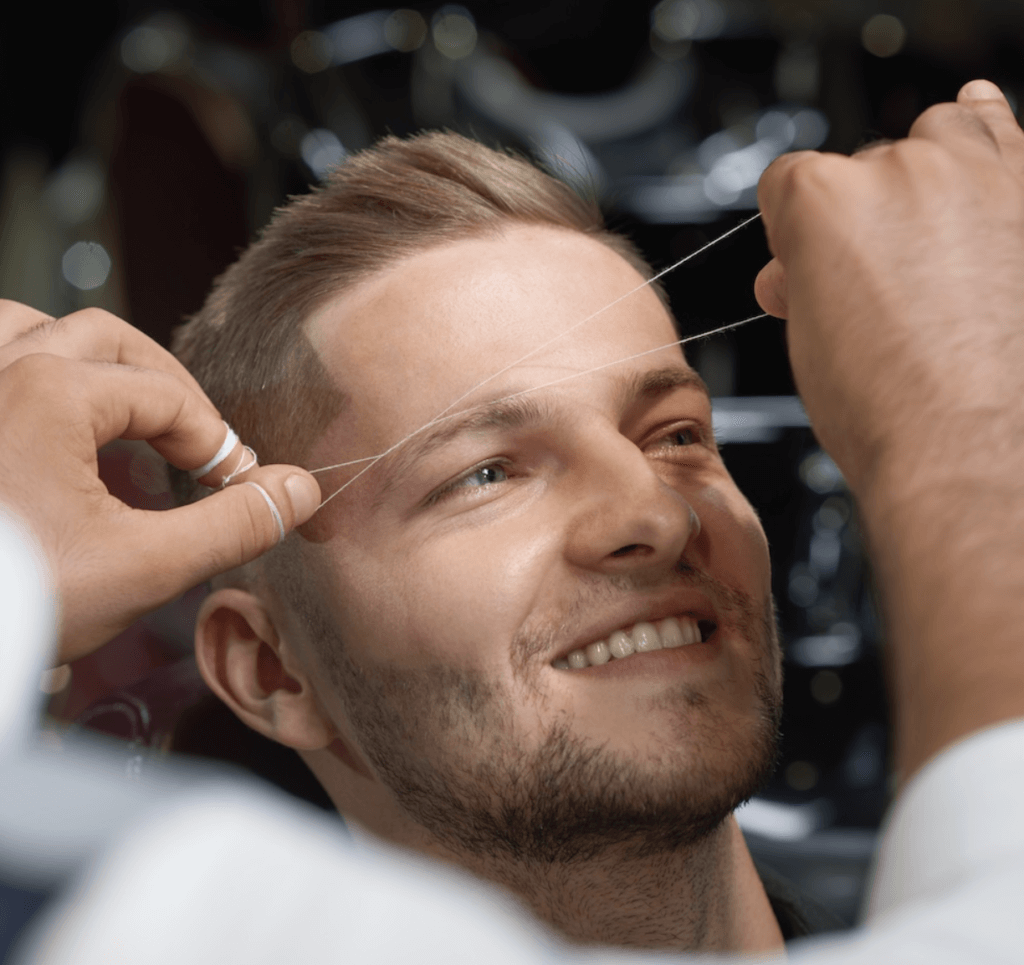 Male Eyebrow Threading - Is The Process Any Different?